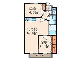 ボヌール守恒Ⅱの物件間取画像